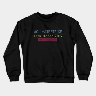 #ClimateStrike Crewneck Sweatshirt